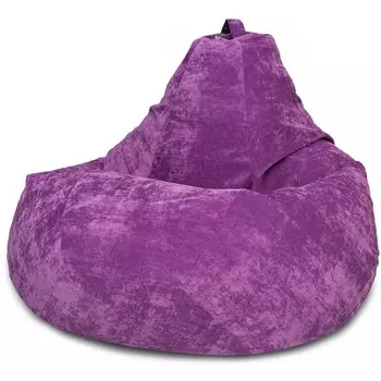Кресло мешок Dreambag Груша Фиолетовый Микровельвет (3XL, Классический) 5012241