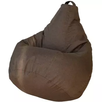 Кресло мешок Dreambag Груша Коричневая Рогожка (XL, Классический) 5015921