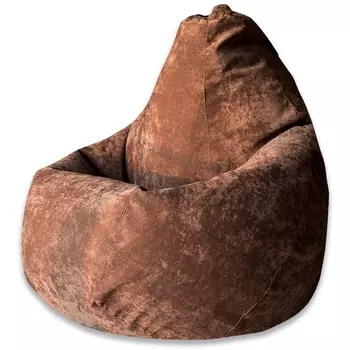 Кресло мешок Dreambag Груша Коричневый Микровельвет (3XL, Классический) 5013341