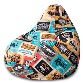 Кресло мешок Dreambag Груша Лейбл (XL, Классический) 5005421