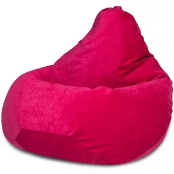 Кресло мешок Dreambag Груша Малиновый Микровельвет (XL, Классический) 5011821