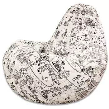 Кресло мешок Dreambag Груша Раскраска (XL, Классический) 5009621