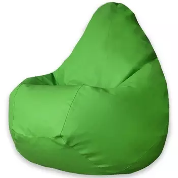 Кресло мешок Dreambag Груша Зеленая ЭкоКожа (L, Классический) 5010711