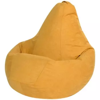 Кресло мешок Dreambag Груша Желтый Велюр (2XL, Классический) 5022731