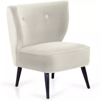 Кресло Modica ОГОГО (арт.631222), (Велюр/Белый) ОГОГО Обстановочка!