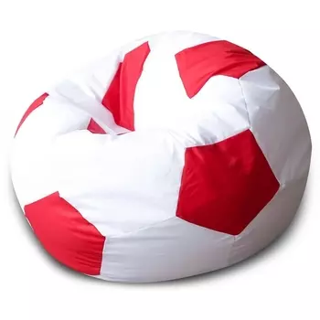 Кресло мяч Dreambag Бело-Красный Оксфорд (Классический) 2616601