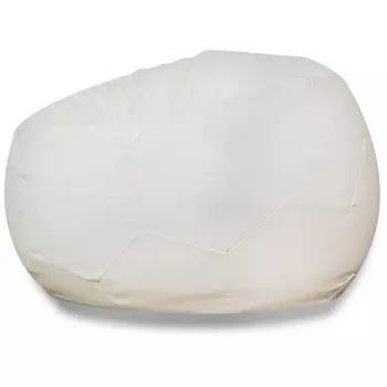 Кресло мяч Dreambag Белый ЭкоКожа (Классический) 2610601