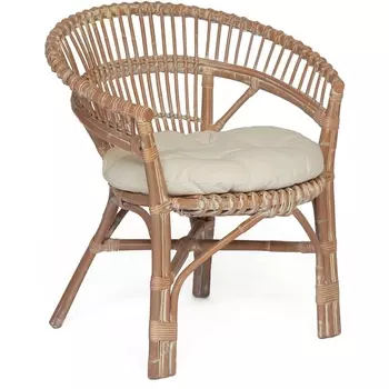 Кресло Натуральный + wash (натуральный ротанг) Tetchair 9927 10846