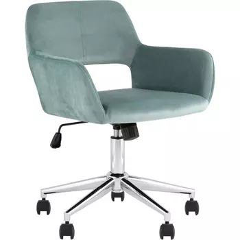 Кресло офисное ROSS велюр серо-зеленый Stool Group (арт.УТ000039077)