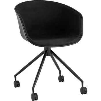 Кресло офисное Stool Group LIBRA рогожка черный