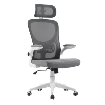 Кресло офисное TopChairs Airone серый ткань арт.УТ000040352