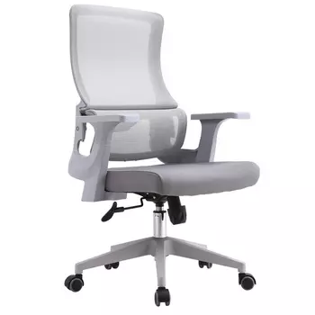 Кресло офисное TopChairs Argo серый арт.УТ000040046