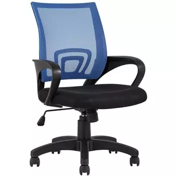 Кресло офисное TopChairs Simple синее (Stool Group)