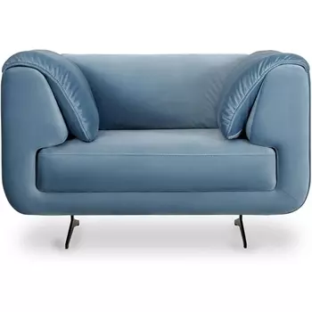 Кресло ОГОГО Marsala (Велюр/Голубой) ОГОГО Обстановочка!