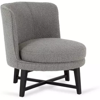 Кресло ОГОГО Обстановочка! (Букле/Светло-серый) арт.908981