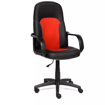 Кресло PARMA черный/красный (кож/зам) (Tetchair)