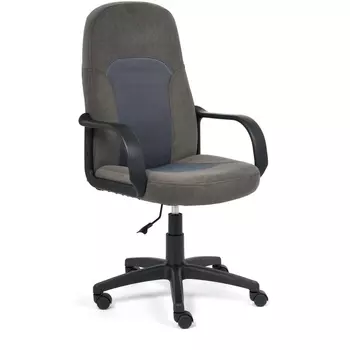 Кресло серый (флок/ткань) Tetchair 2450 15021