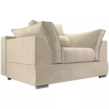 Кресло Пекин (микровельвет бежевый) Лига Диванов 115383