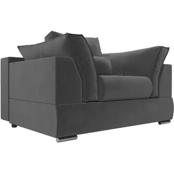 Кресло Пекин (велюр серый) Лига Диванов 115380