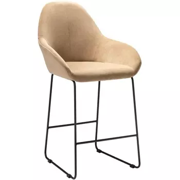 Кресло полубар Kent Diag beige/Линк R-Home арт.410119135h_Diagbeige_черн_ПБ