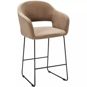 Кресло полубар Oscar Diag beige/Линк R-Home арт.410118155h_Diagbeige_черн_ПБ