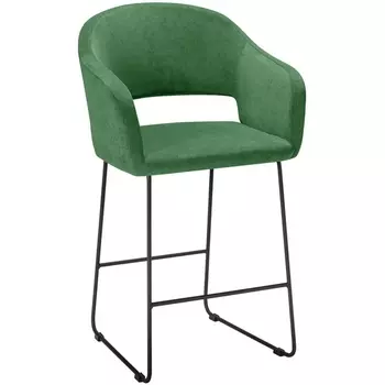 Кресло полубар Oscar зеленый/Линк R-Home арт.410118105h_green_черн_ПБ