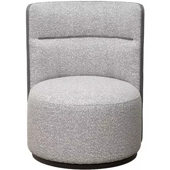 Кресло поворотное Duomo рогожка Santo1400+Enzo965 70*72*90см Garda Decor арт.DUOMO-K-Santo1400+Enzo965