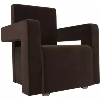Кресло Рамос (микровельвет коричневый) Лига Диванов 109032