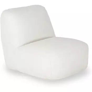 Кресло Rofl ОГОГО (арт.861690), (искусственный Мех/Белый) ОГОГО Обстановочка!