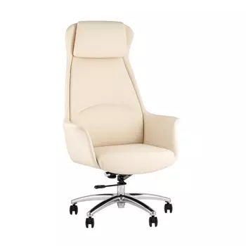 Кресло руководителя TopChairs Viking NEW бежевое арт.УТ000039422