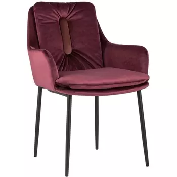 Кресло Саманта велюр бордовый (Stool Group)