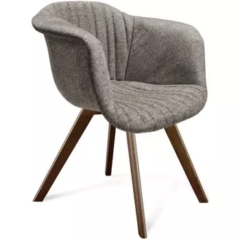 Кресло SHT-ST31-C1/S39 пепельный/темный орех от фабрики Sheffilton