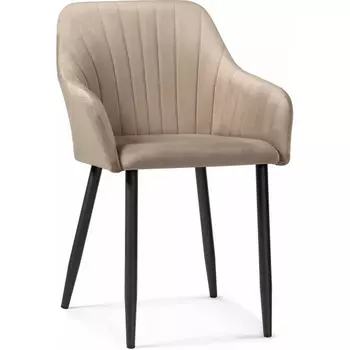 Кресло Слэм без вращения (Слэм бежевое / черное) Notta арт.583957