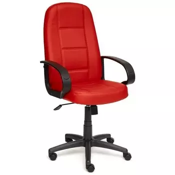 Кресло красный (кож/зам) Tetchair 129 7707