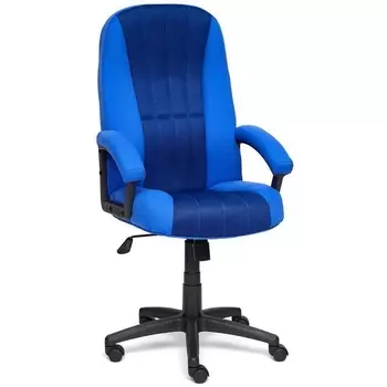 Кресло СН888 синий/синий (ткань/сетка) (Tetchair)