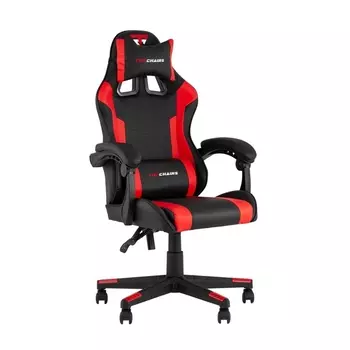 Кресло спортивное TopChairs Commander черно-красный арт.УТ000039477