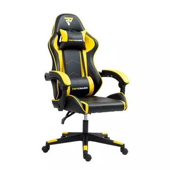 Кресло спортивное TopChairs Shadow черно-желтый арт.УТ000039464