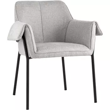 Кресло Stool Group Бесс рогожка светло-серый УТ000035754