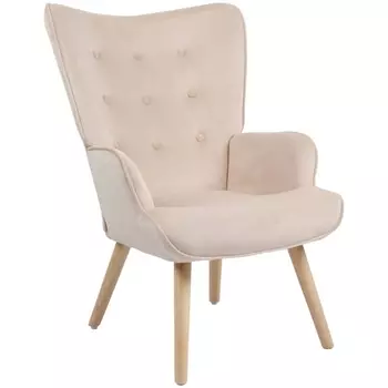 Кресло Stool Group Хью велюр бежевый УТ000037082