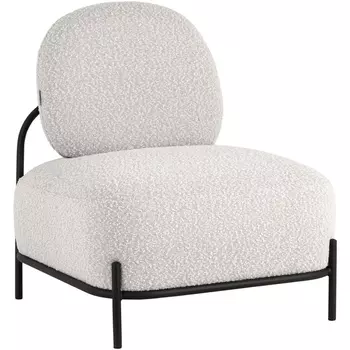 Кресло Stool Group Стоун ткань букле молочный УТ000036909