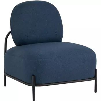 Кресло Stool Group Стоун рогожка синий УТ000036934