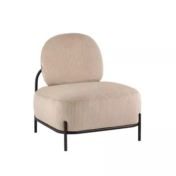 Кресло Стоун велюр рельефный бежевый Stool Group арт.УТ000039988