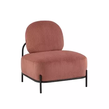 Кресло Стоун велюр рельефный коралловый Stool Group арт.УТ000039987