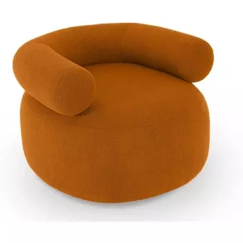 Кресло Tirella ОГОГО (арт.832790), (Искусственный мех/Терракотовый) ОГОГО Обстановочка!