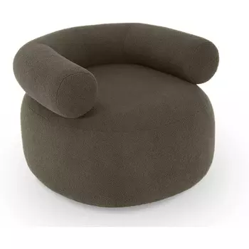 Кресло Tirella ОГОГО (арт.832793), (Искусственный мех/Коричневый) ОГОГО Обстановочка!