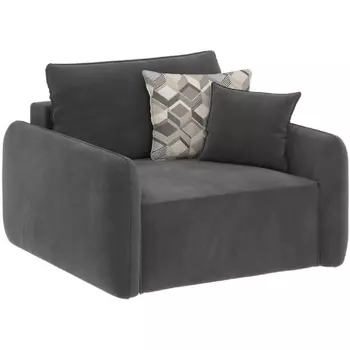 Кресло тканевое серое D1 Портленд AAA4155003 Premier 25 D1 furniture