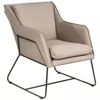 Кресло Top Concept Alex, бархат бежевый 5