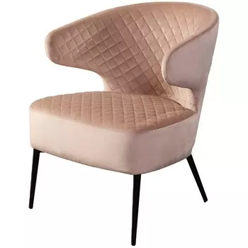 Кресло Top Concept Richard ромб, бархат бежевый 5