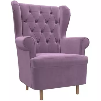 Кресло Торин Люкс (микровельвет сиреневый) Лига Диванов 108506