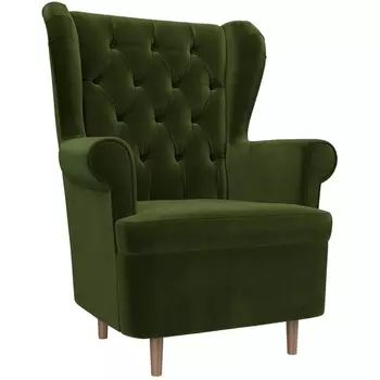 Кресло Торин Люкс (микровельвет зеленый) Лига Диванов 108503